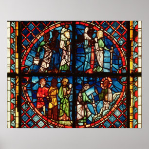 Póster Ventana de la capilla de la Virgen