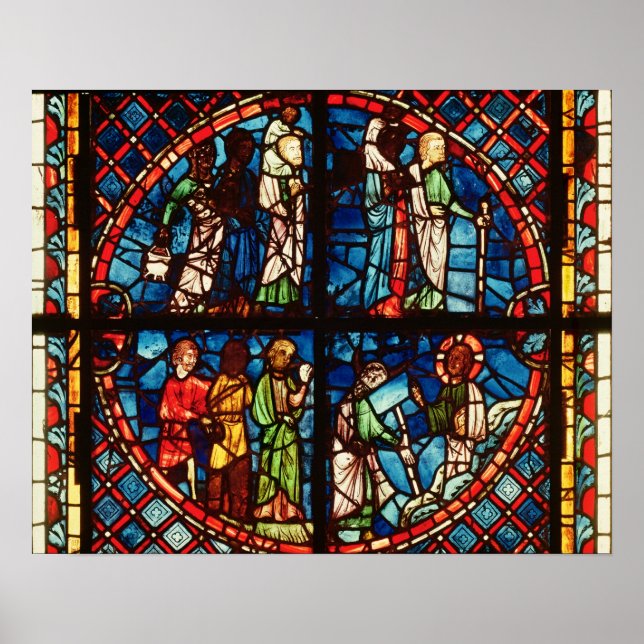 Póster Ventana de la Capilla de la Virgen (Frente)