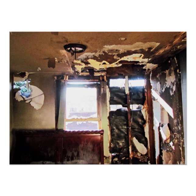 Póster Ventana de la pobreza (Anverso)