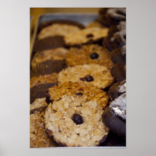 Póster Ventana de la tienda de panadería local, Wertheim,