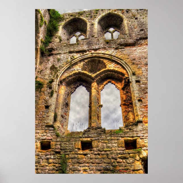 Póster Ventana del castillo de Chepstow II, Monmouthshire (Frente)