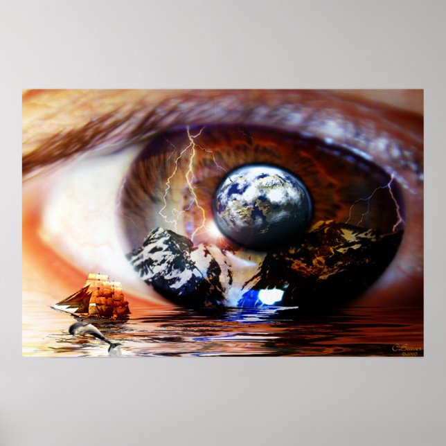 Póster ventana del soñador (Frente)