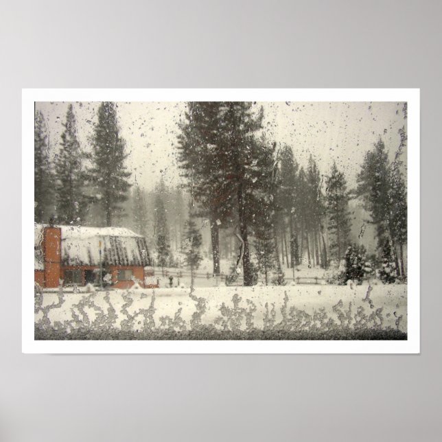 Póster Ventana descongelada (Frente)