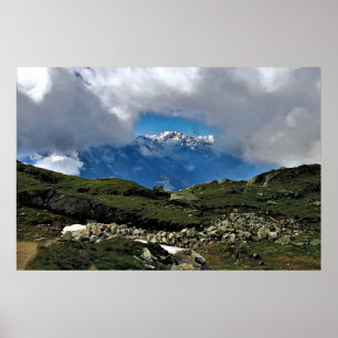 Póster Ventana en las nubes