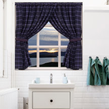 Ventana falsa: luz nocturna en Escocia