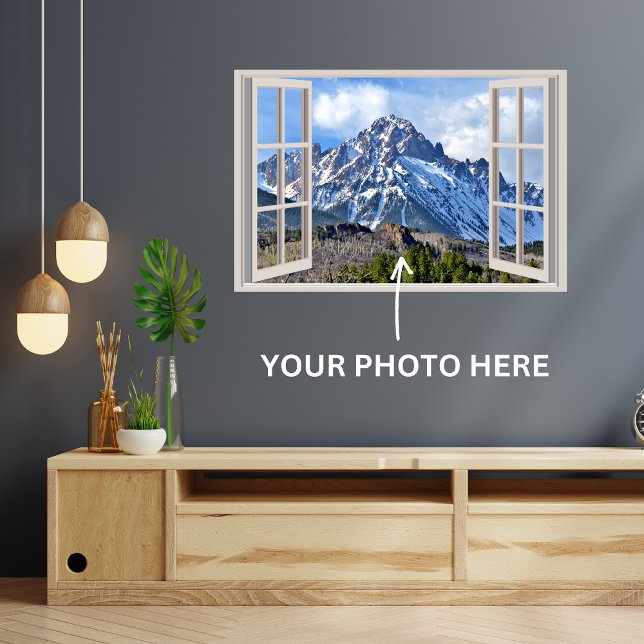 Póster Ventana falsa personalizado (Subido por el creador)