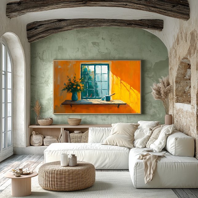 Póster Ventana favorita con vida residual iluminada por e (Subido por el creador)