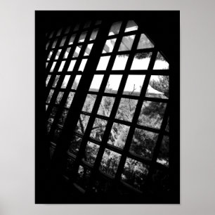 Póster Ventana inclinada