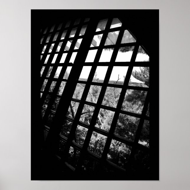 Póster Ventana inclinada (Frente)