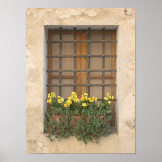 Póster Ventana italiana