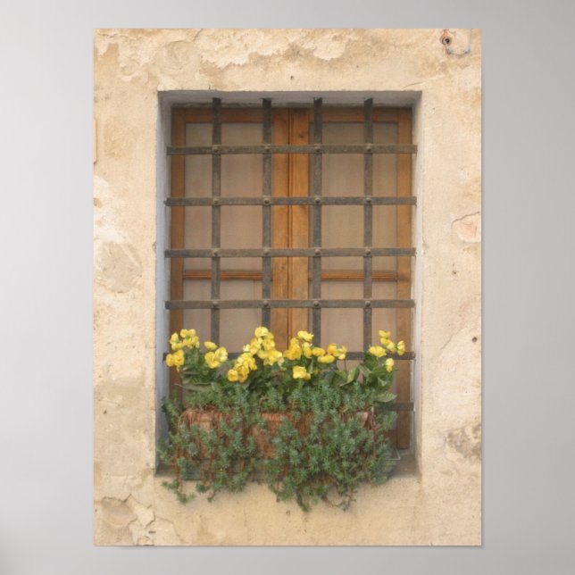 Póster Ventana italiana (Frente)