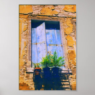 Póster Ventana italiana