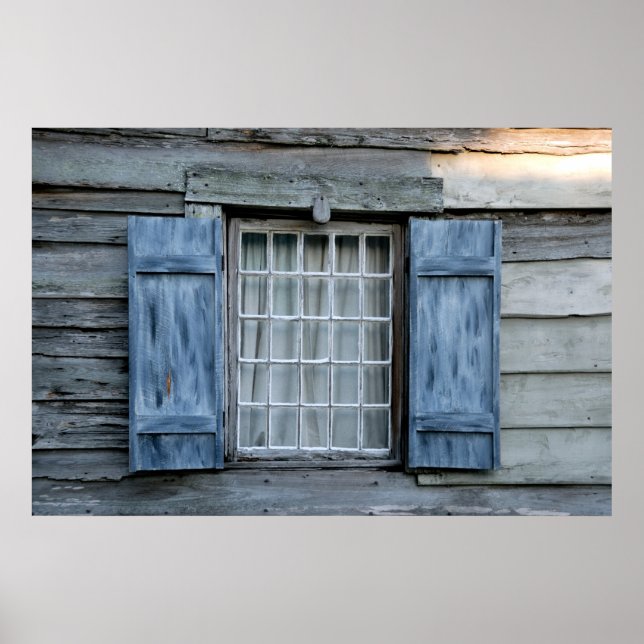 Póster ventana más antigua de la escuela (Frente)