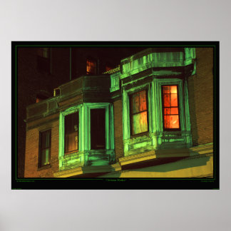Póster Ventana navidades