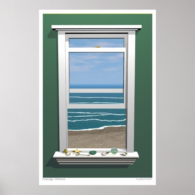 Póster Ventana nostálgica (Frente)