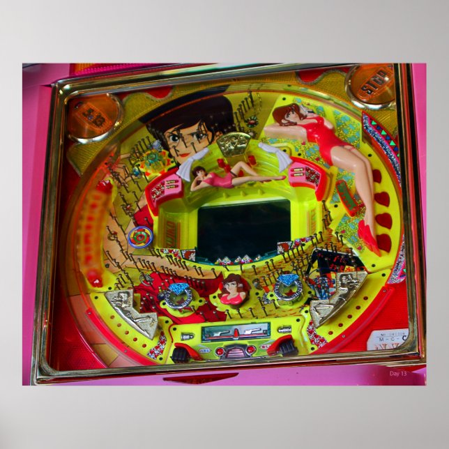 Póster Ventana Pinball (Frente)