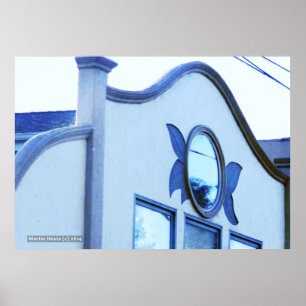 Póster Ventana redonda