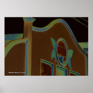 Póster Ventana redonda II