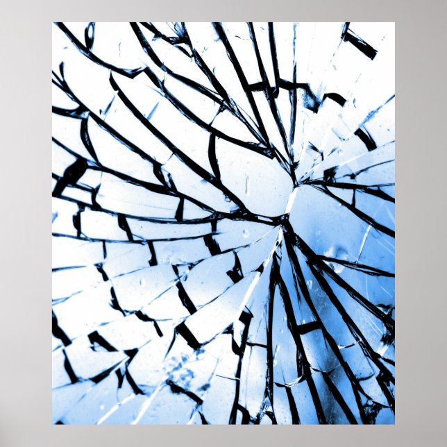 Póster ventana rota (Frente)