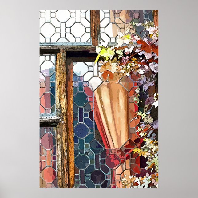 PÓSTER VENTANA VICTORIANA (Frente)