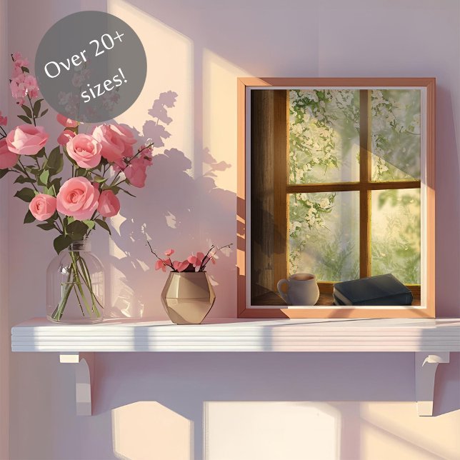 Póster Ventana Vintage Acogedora (Subido por el creador)