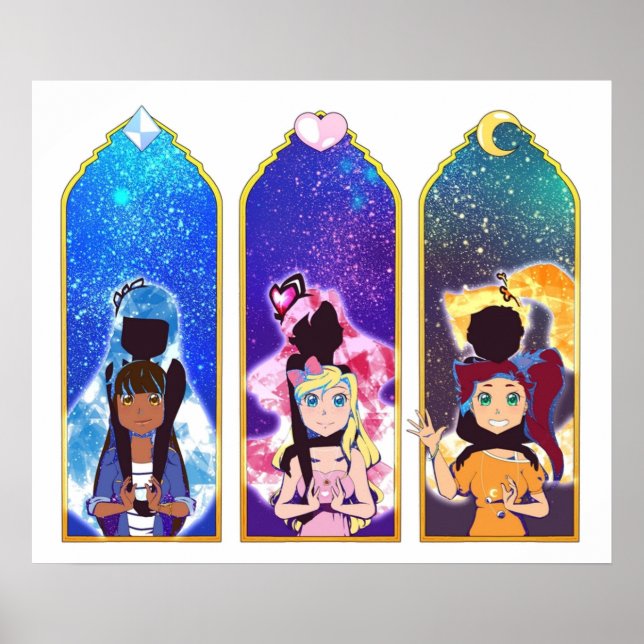 Póster Ventanas de retrato de Lolirock (Frente)