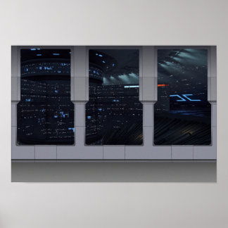 Póster Ventanas de Spacedock