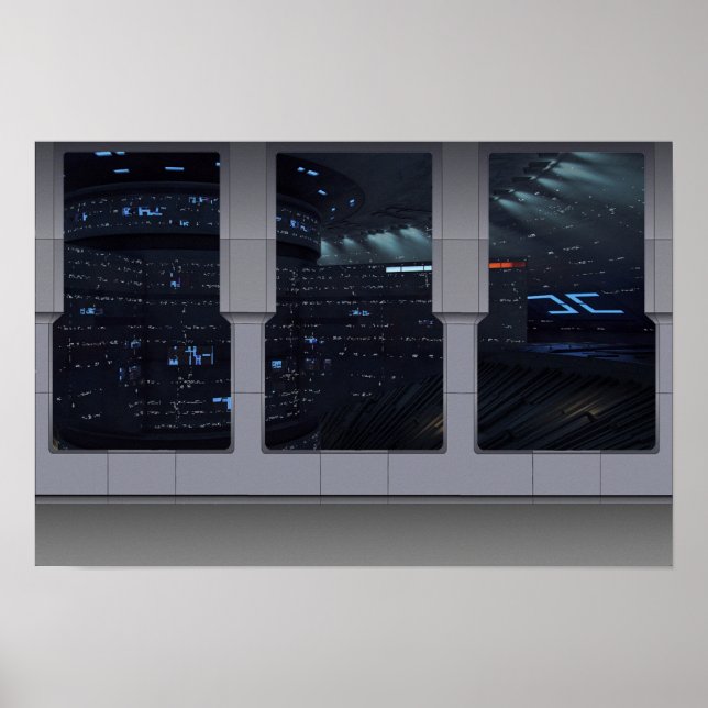 Póster Ventanas de Spacedock (Frente)