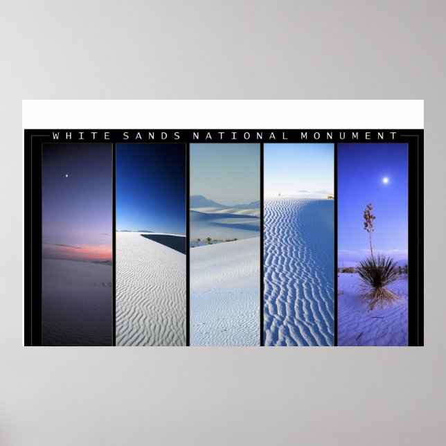 Póster Ventanas de White Sands (Frente)
