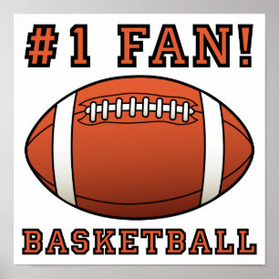 Póster Ventilador de baloncesto no es gracioso el Rótulo 