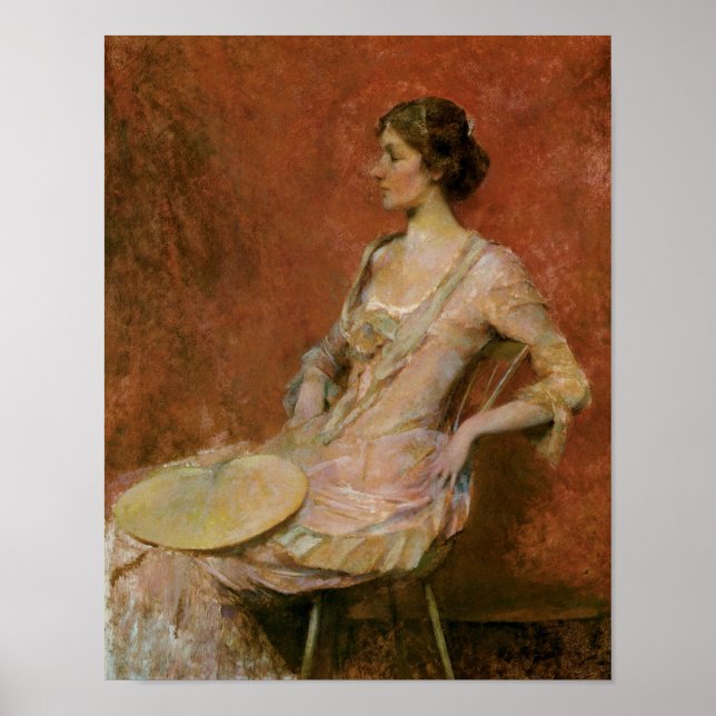 Póster Ventilador de la hoja de palma (Frente)