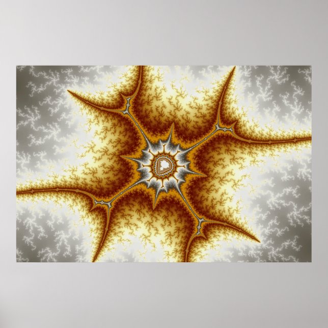 Póster Ventura 136 - Poster fractal (Frente)