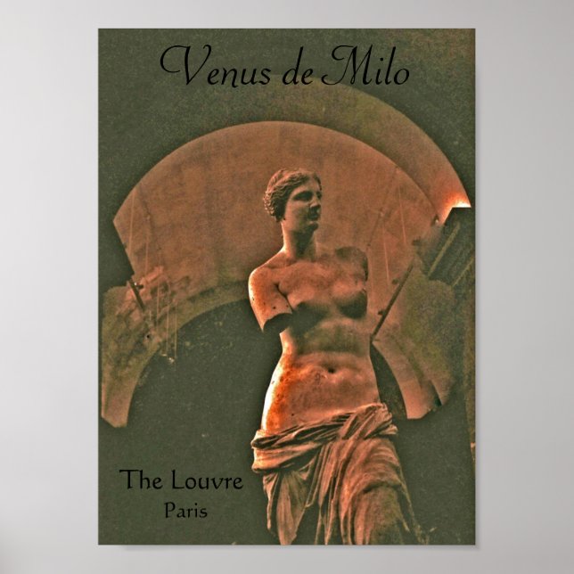 Póster Venus de Milo Louvre Poster (Frente)