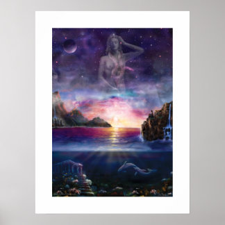 Póster Venus en Escorpio