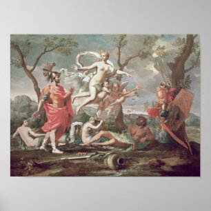 Póster Venus que arma a Aeneas, 1639