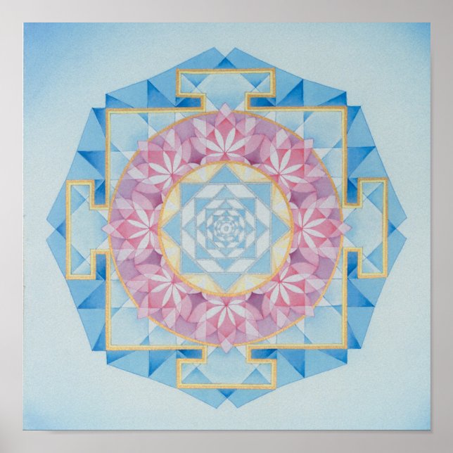 Póster Venus Yantra (Frente)