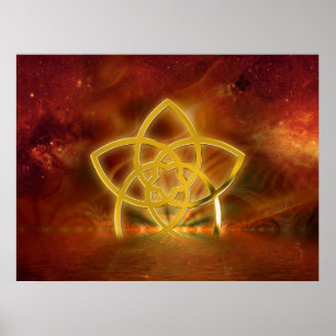 Póster VENUSBLUME aufsteigend