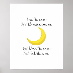 Póster Veo al Poster de la Luna