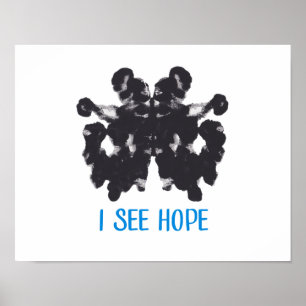 Póster Veo el poster de la esperanza