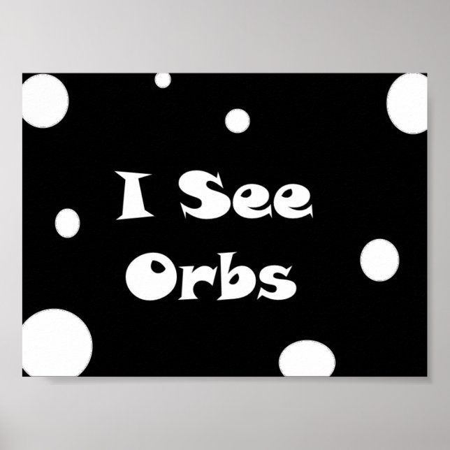 Póster Veo Orbs-poster (Frente)