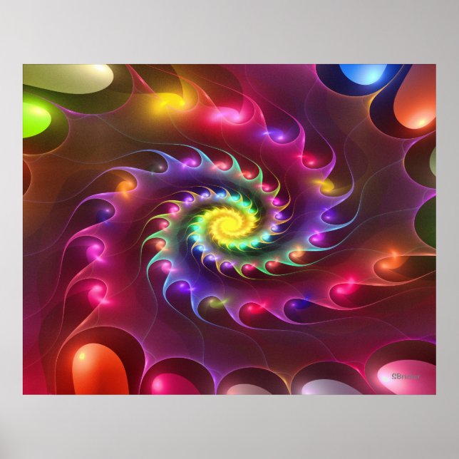 Póster 'Veo Tiempo...' (Frente)