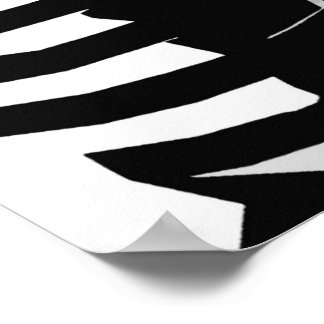 Póster Ver a través de la silueta