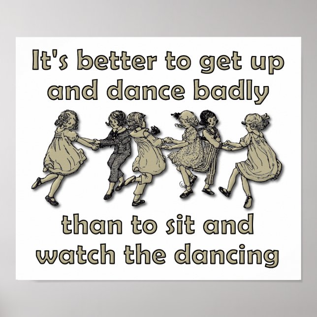 Póster Ver al Poster bailarín (Frente)