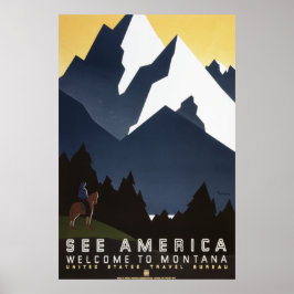 Póster Ver América: Montana