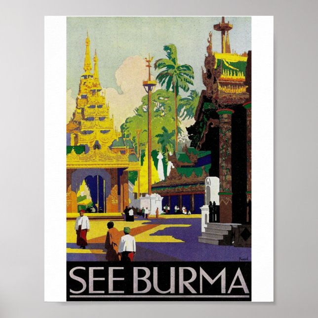PÓSTER VER BURMA (Frente)