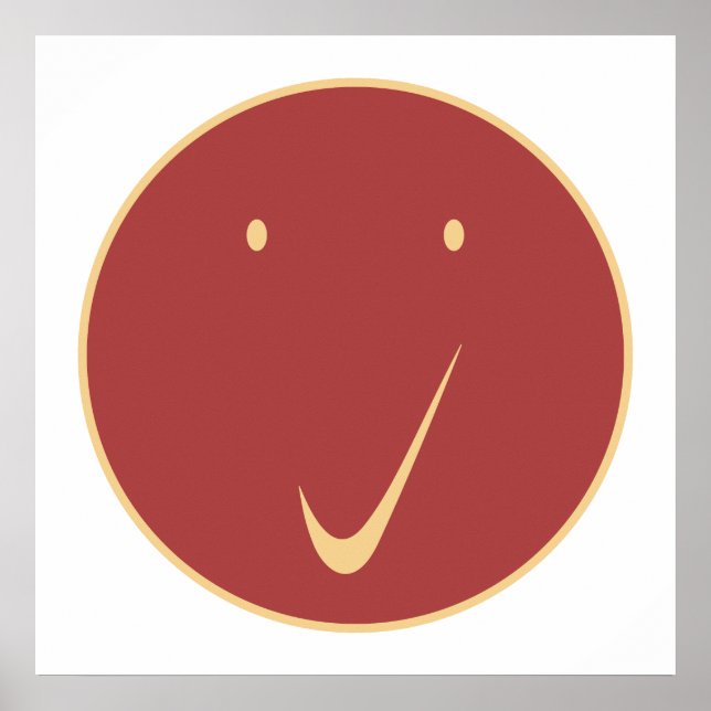 Póster Ver cara - Marcado, Cr/Rojo. (Frente)