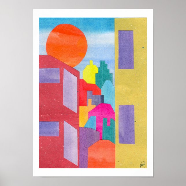 Póster Ver desde mi ventana (Frente)