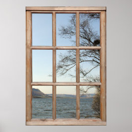 Póster Ver desde una ventana