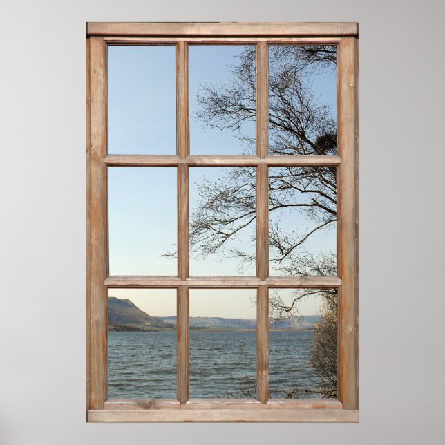 Póster Ver desde una ventana (Frente)