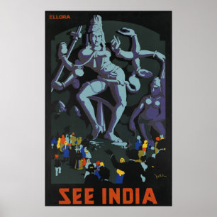 Póster Ver India Ellora